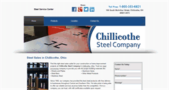 Desktop Screenshot of chillicothesteel.com